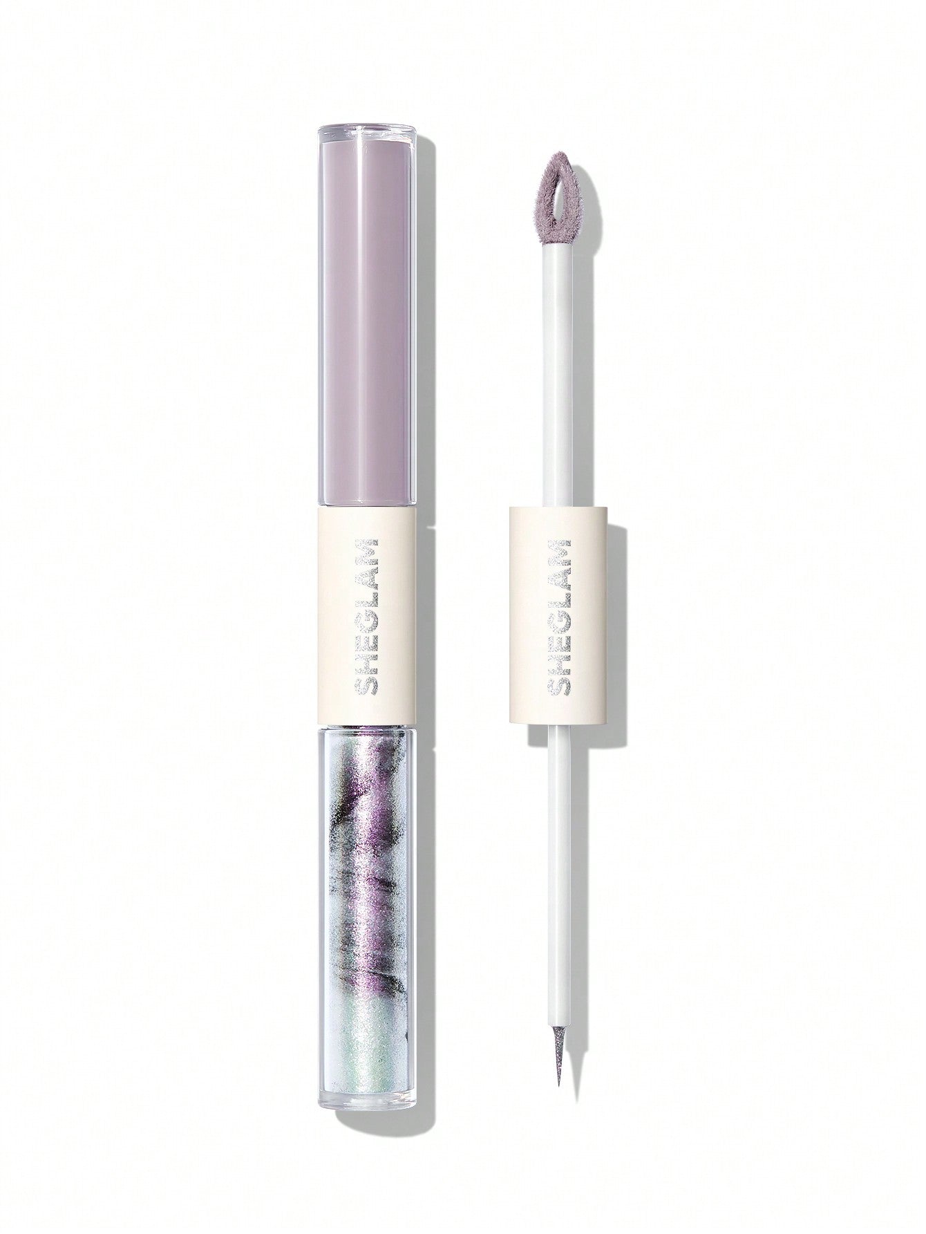 Buy SHEGLAM Silk & Sparkle Double Ended Liquid Eyeshadow-Lavender in Pakistan
