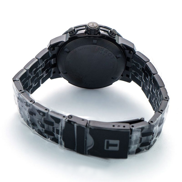 Buy Tissot Men’s Quartz Swiss-Made Black Stainless Steel Black Dial 42mm Watch T114.417.33.057.00 in Pakistan