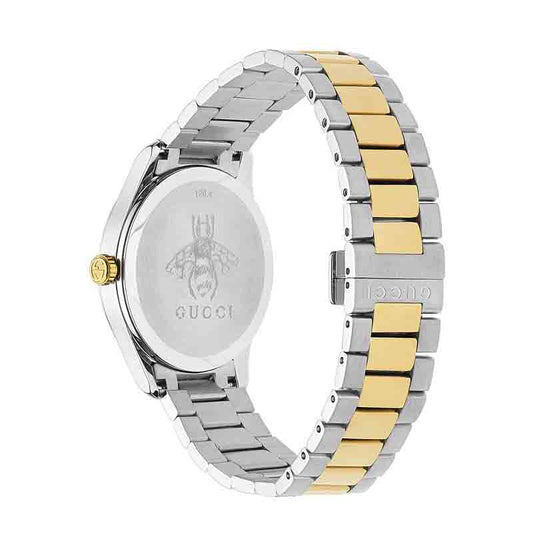 Buy Gucci Unisex Swiss Made Quartz Stainless Steel Silver Dial 38mm Watch YA1264074 in Pakistan