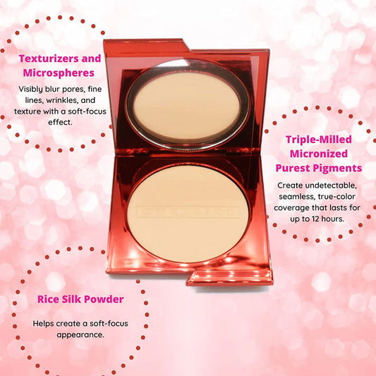 One size One Size Patrick Starrr Turn Up The Base Powder Foundation - Medium 3 (R) - Medium, Rosy Undertones
