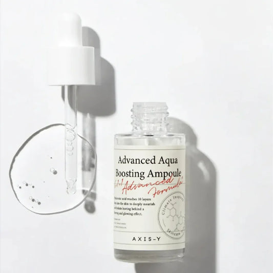 AXIS-Y Advanced Aqua Boosting Ampoule 30ml – Deep Hydration & Skin Barrier Serum