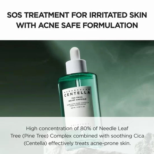 SKIN1004 Madagascar Centella Tea-Trica Relief Ampoule – 100ml