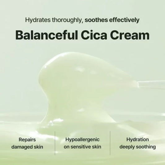 Torriden Balanceful Cica Cream 80ml | Soothing Centella Moisturizer