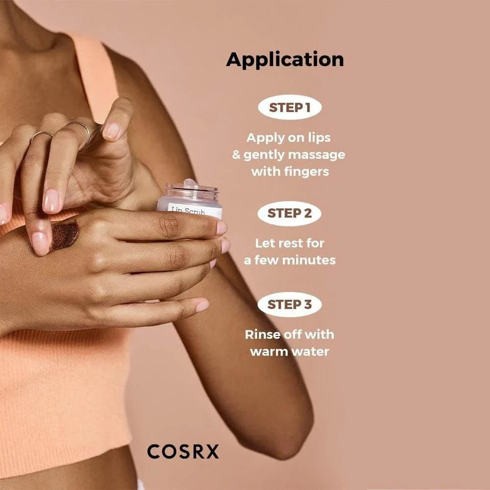 COSRX Full Fit Honey Sugar Lip Scrub – 20g | Exfoliating & Hydrating Lip Scrub for Soft, Smooth Lips