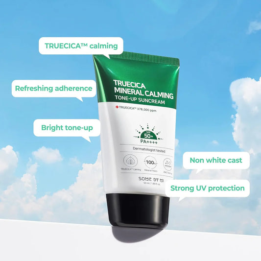 SOME BY MI Truecica Mineral Calming Tone-Up Suncream SPF50+ PA++++ – 50ml