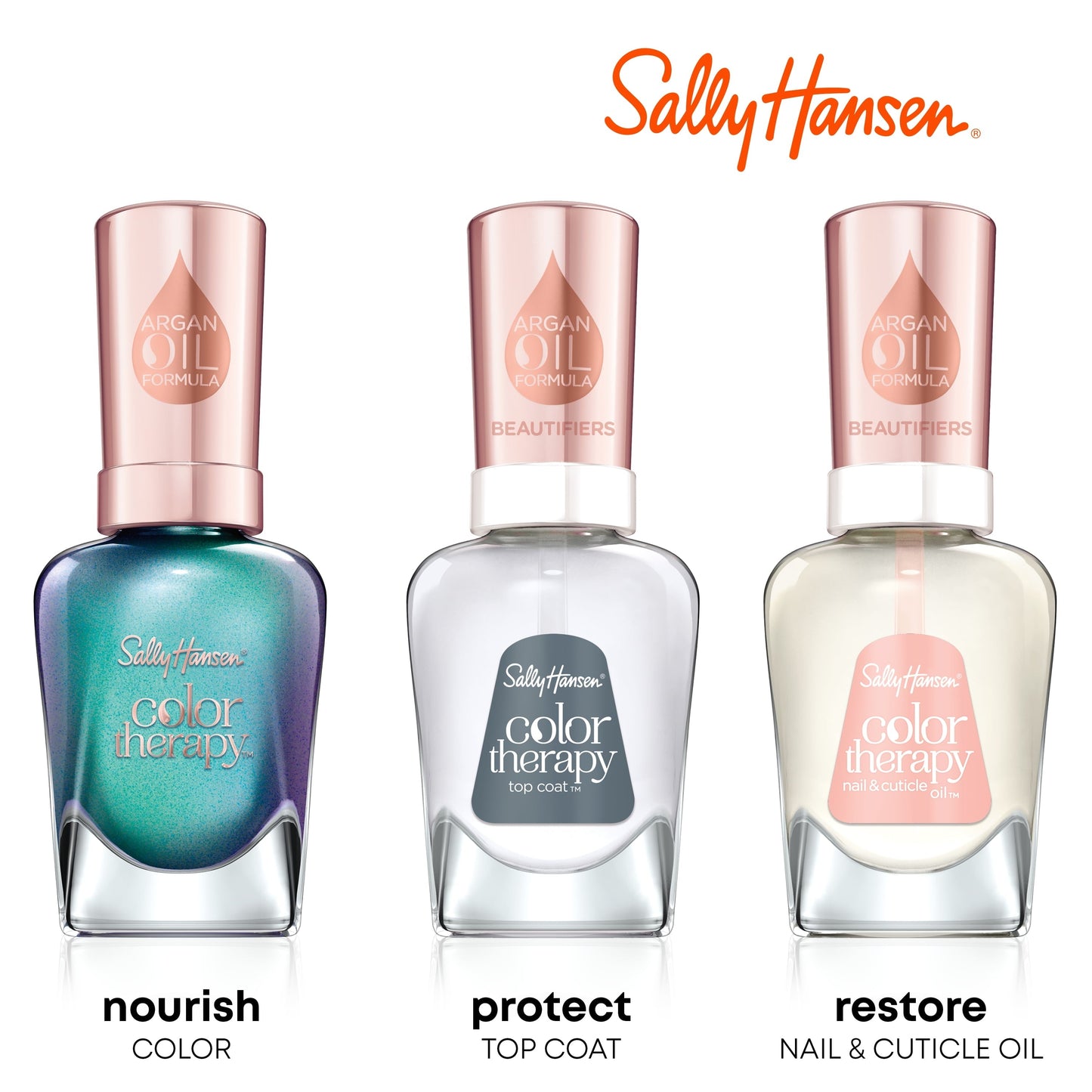 Buy Sally Hansen Top Coat High Gloss Color Therapy For Nail Polish - 553 in Pakistan
