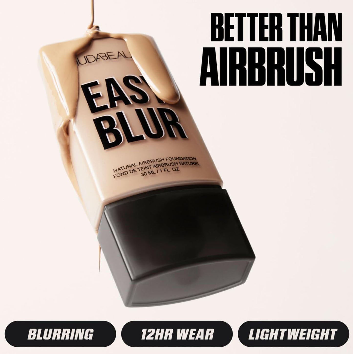 Huda Beauty - Easy Blur Natural Airbrush Foundation - Toasted Coconut 240N 30ML