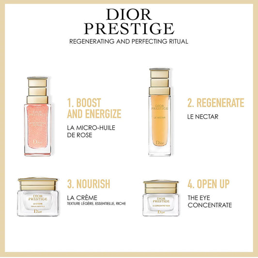 Dior Prestige Le Concentre Yeux Exceptional Sculpting And Regenerating Eye Cream - 15ml