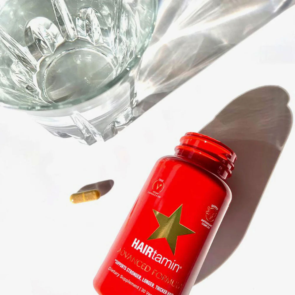 HAIRtamin Vegan Hair Vitamins for Faster Hair Growth - 30 capsules