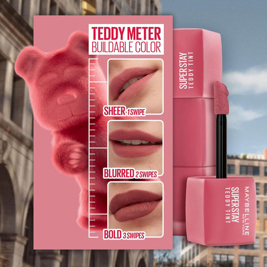 Maybelline New York Super Stay Teddy Tint 25 - Baby Tee