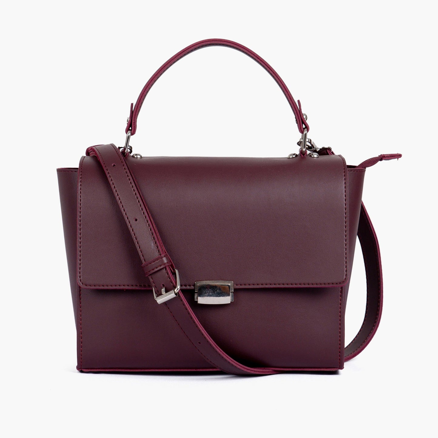 Buy Mini Messenger Bag - Burgundy in Pakistan