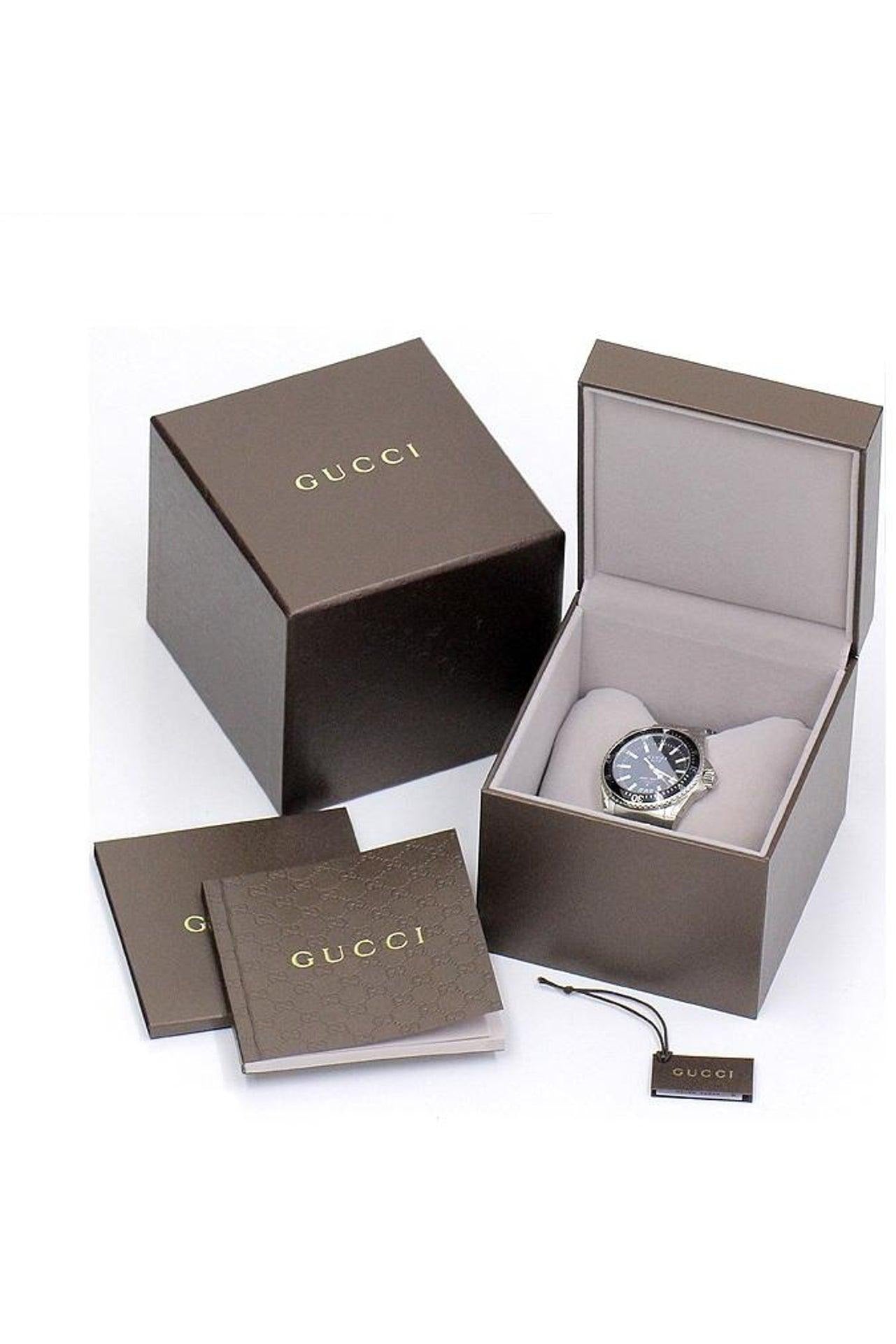 Buy Gucci Women's Swiss Made Quartz Stainless Steel Silver Dial 27mm Watch YA126551 in Pakistan