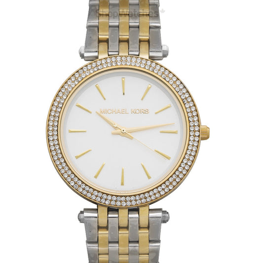 Buy Michael Kors Women’s Quartz Stainless Steel Gold Two-Tone Bracelet 39mm Watch MK3215 in Pakistan