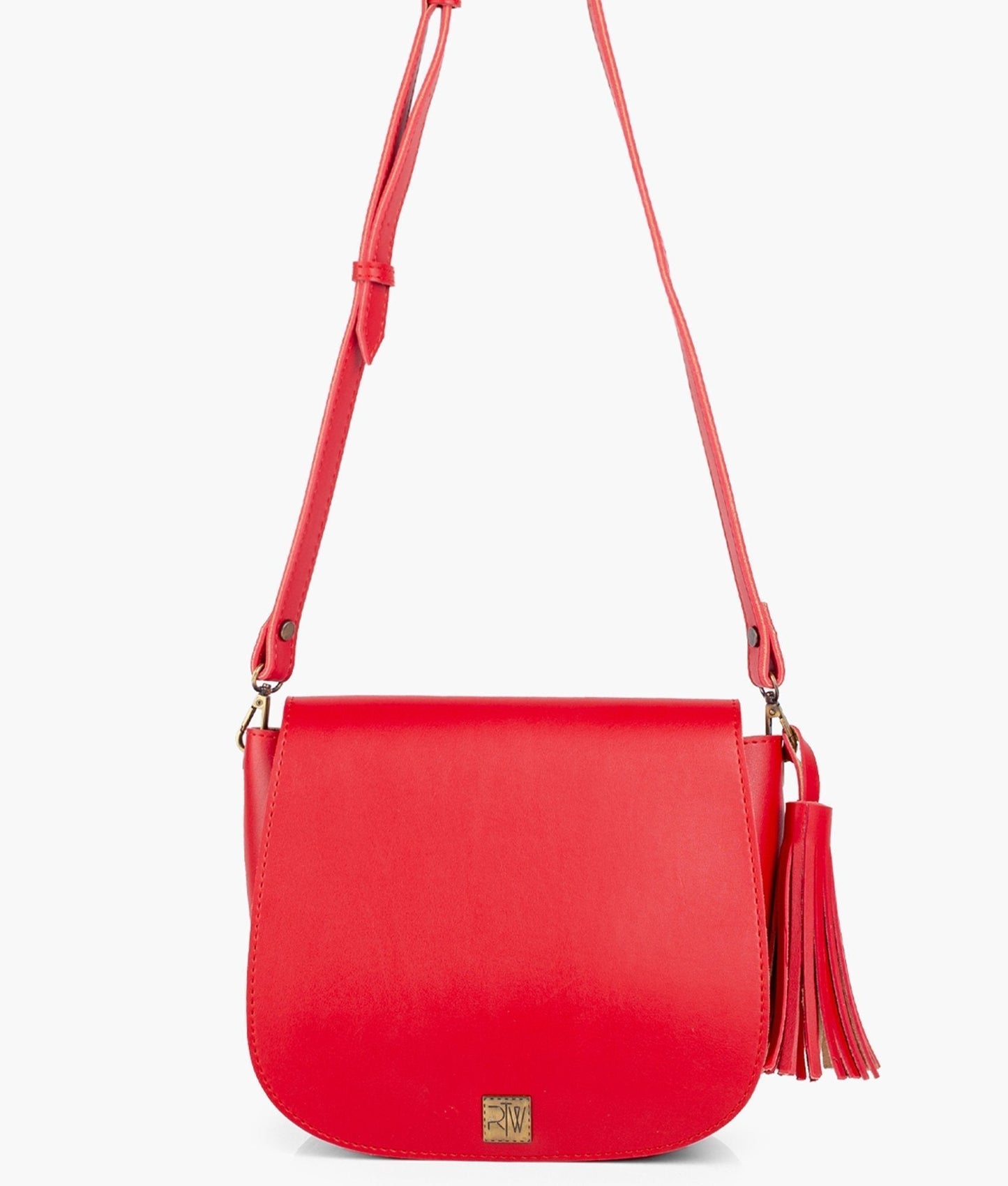 Buy Foldover Saddle Bag - Red in Pakistan