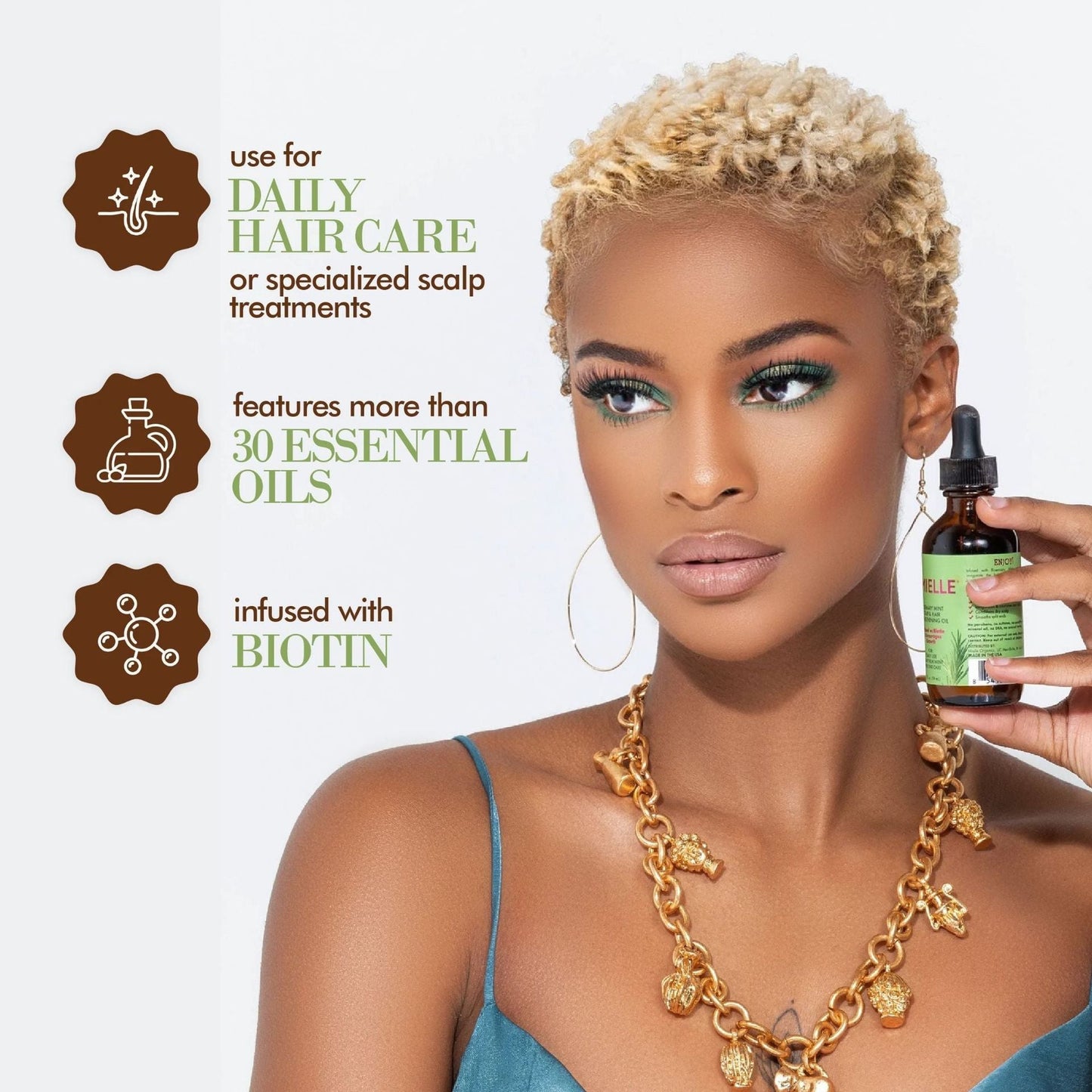 Buy Mielle Rosemary Mint Scalp & Hair Strengthening Oil 59 - Ml in Pakistan