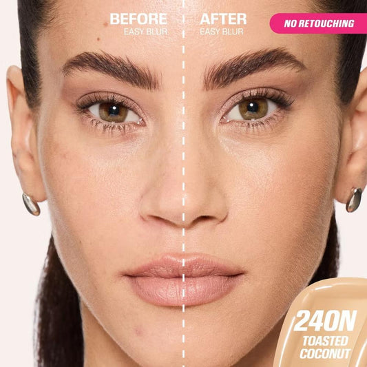 Huda Beauty - Easy Blur Natural Airbrush Foundation - Toasted Coconut 240N 30ML