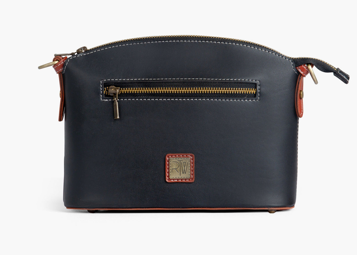 Buy Dome Cross Body Bag - Black And Rust in Pakistan