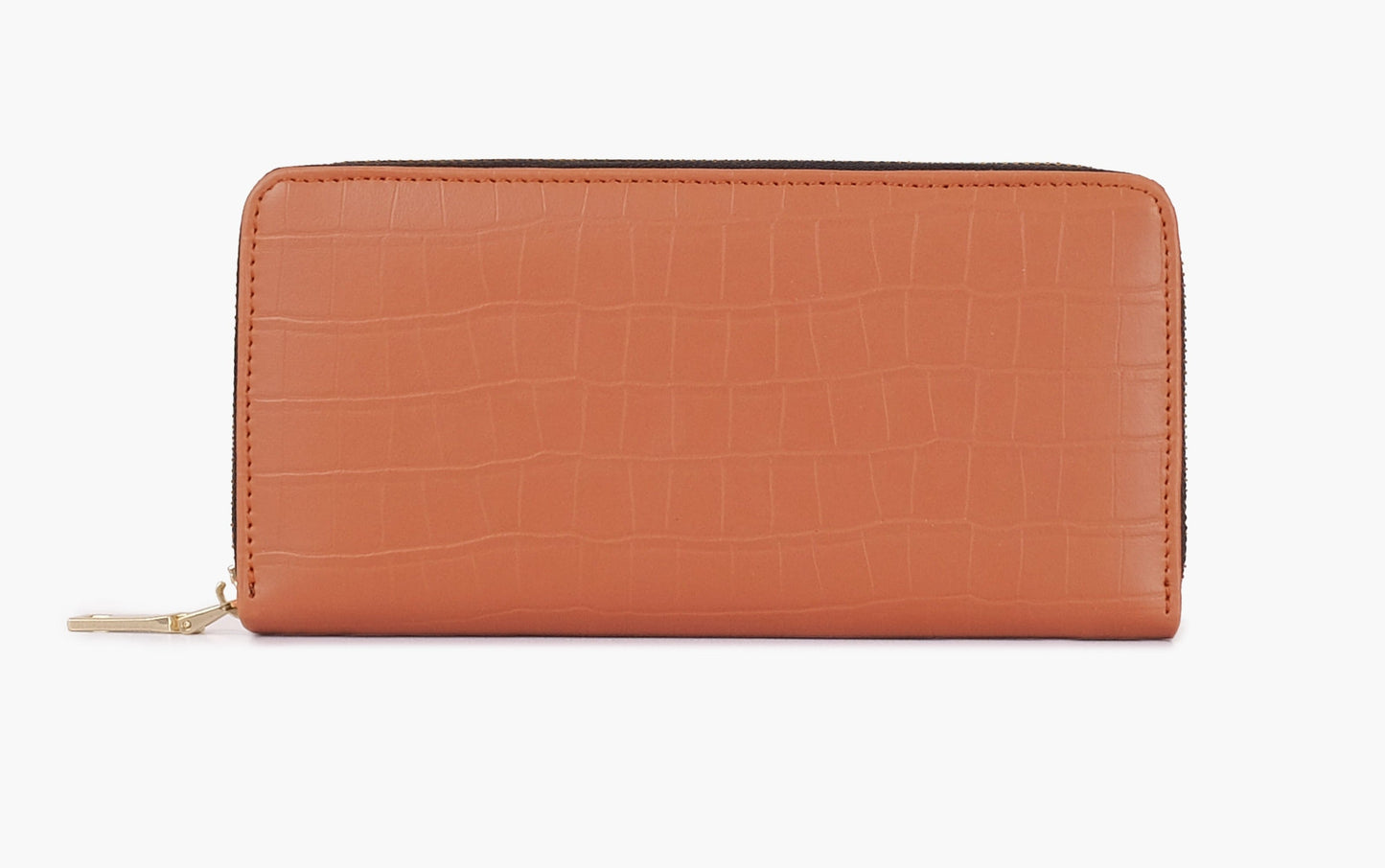 Buy Crocodile Pattern Wallet - Brown in Pakistan