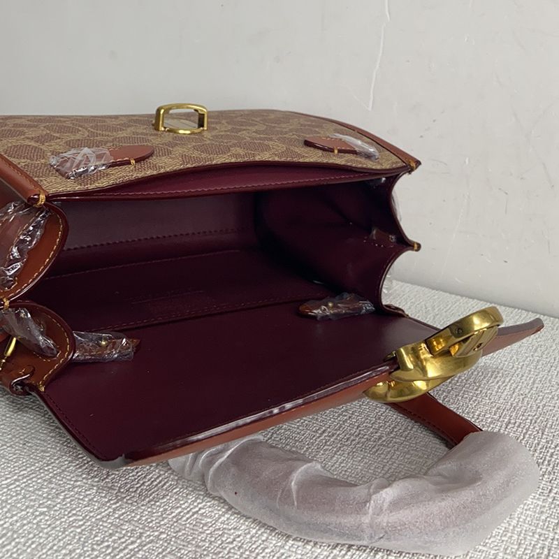 Buy Coach Sammy Top Handle Bag in Signature Canvas in Pakistan