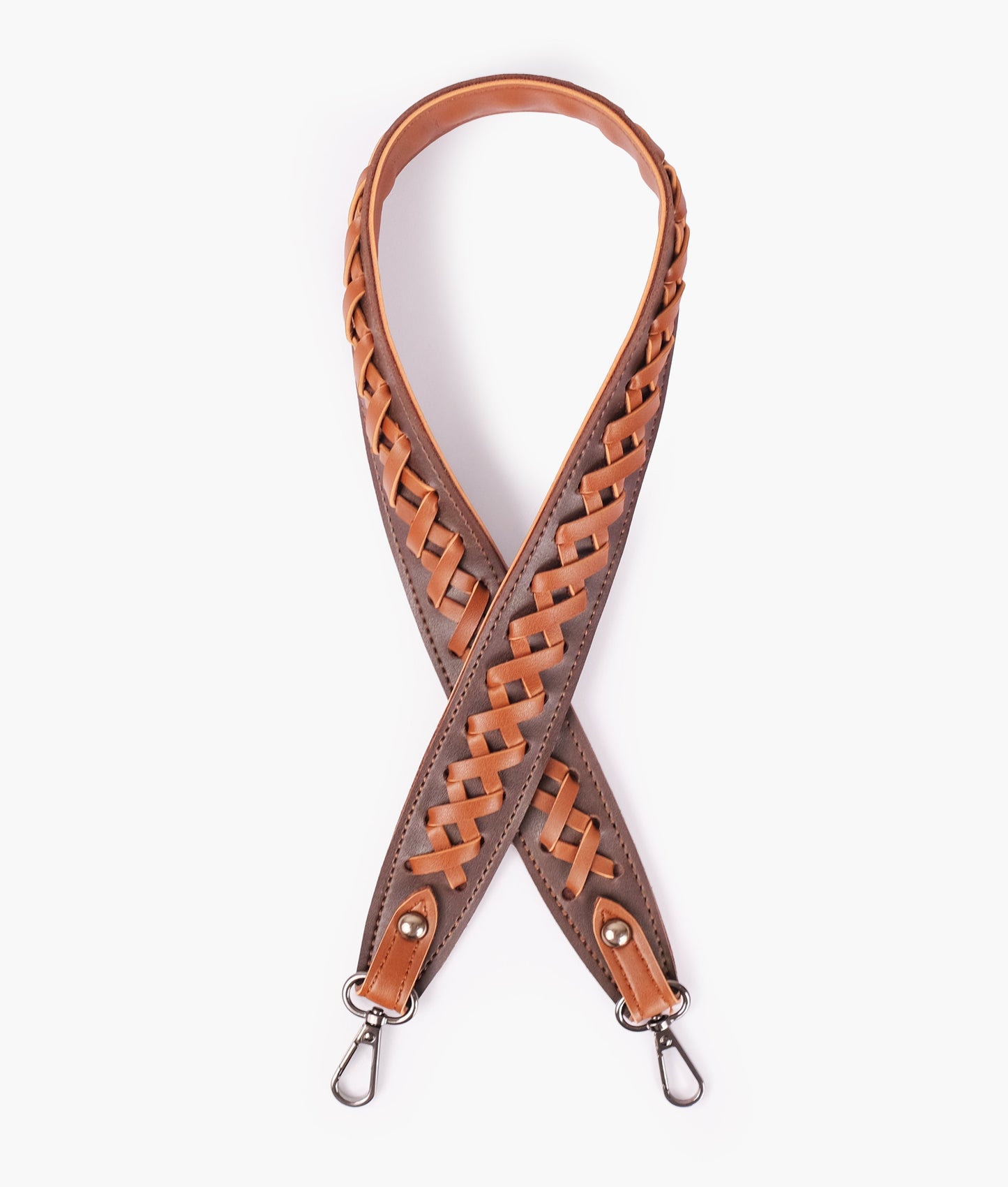 Buy Zig Zag Weave Strap Add On - Brown and Black in Pakistan