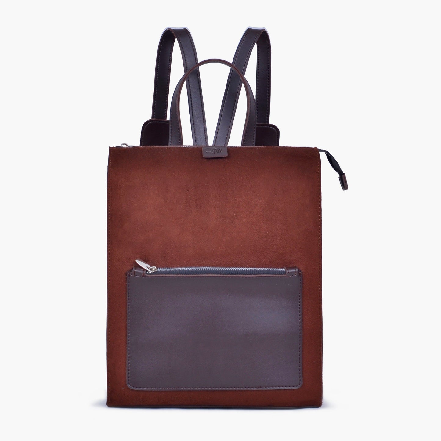 Buy Suede Adventure Backpack - Dark Brown in Pakistan
