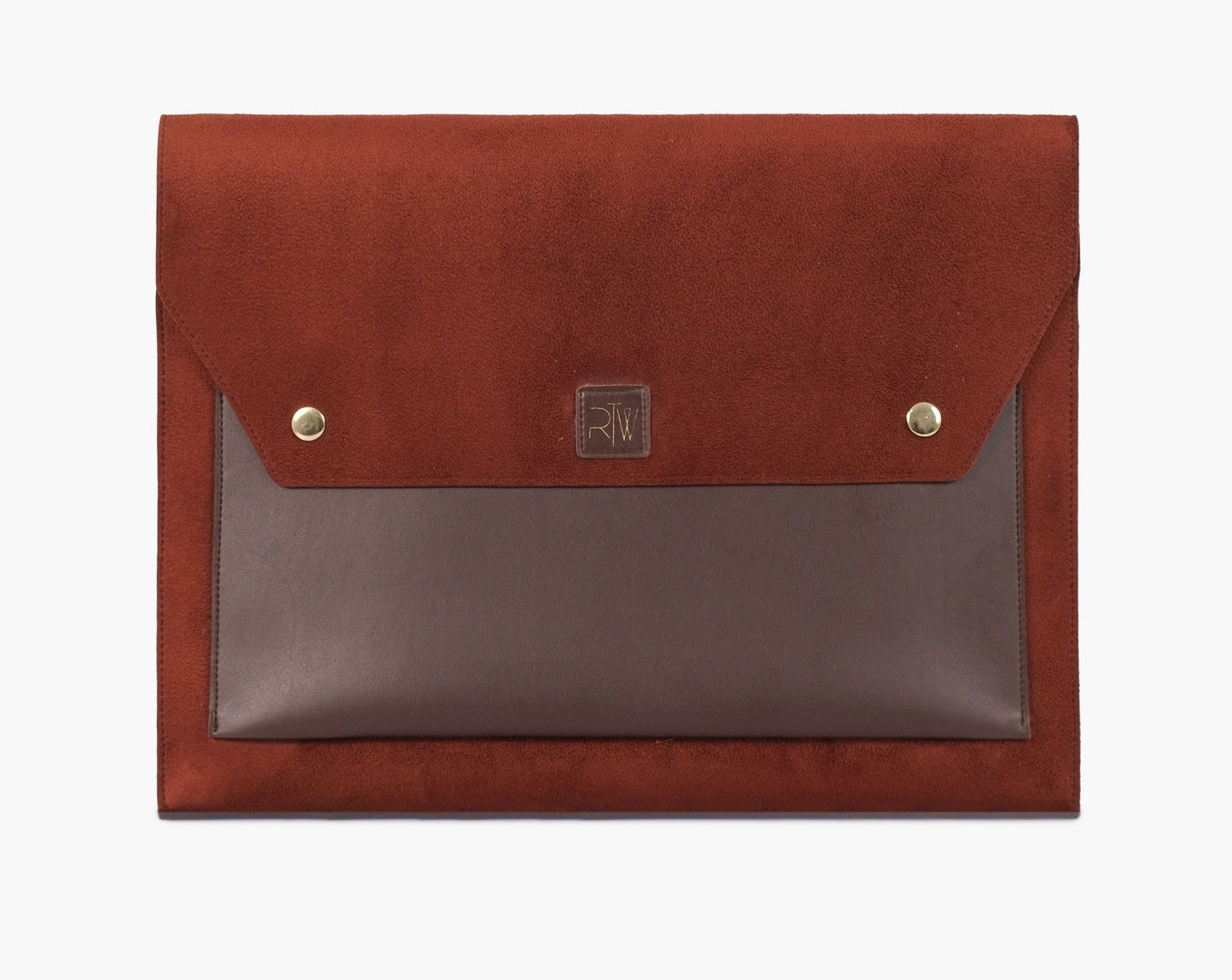 Buy Suede Laptop Sleeve 17" - Dark Brown in Pakistan