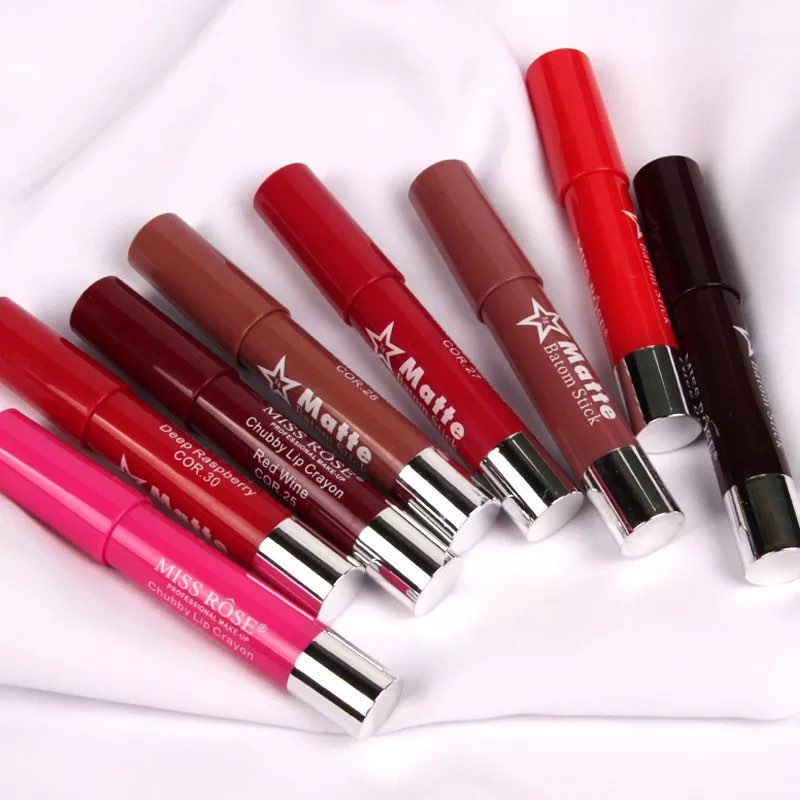 Buy Miss Rose Pack Of 6 Lip Crayon in Pakistan