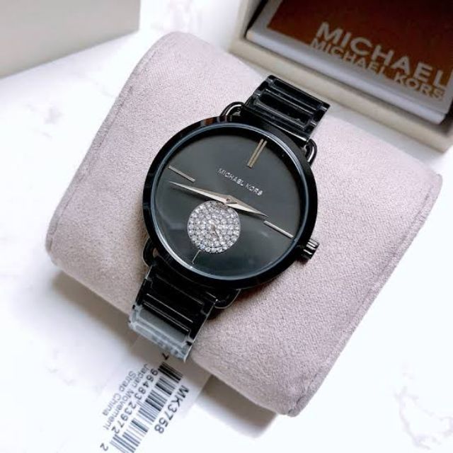 Buy Michael Kors Dress Watch For Women Analog Stainless Steel Black Dial - MK3758 in Pakistan