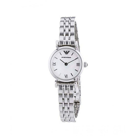 Buy Emporio Armani Women's Analog Stainless Steel Mother of pearl Gold Dial 21mm Watch AR1688 in Pakistan