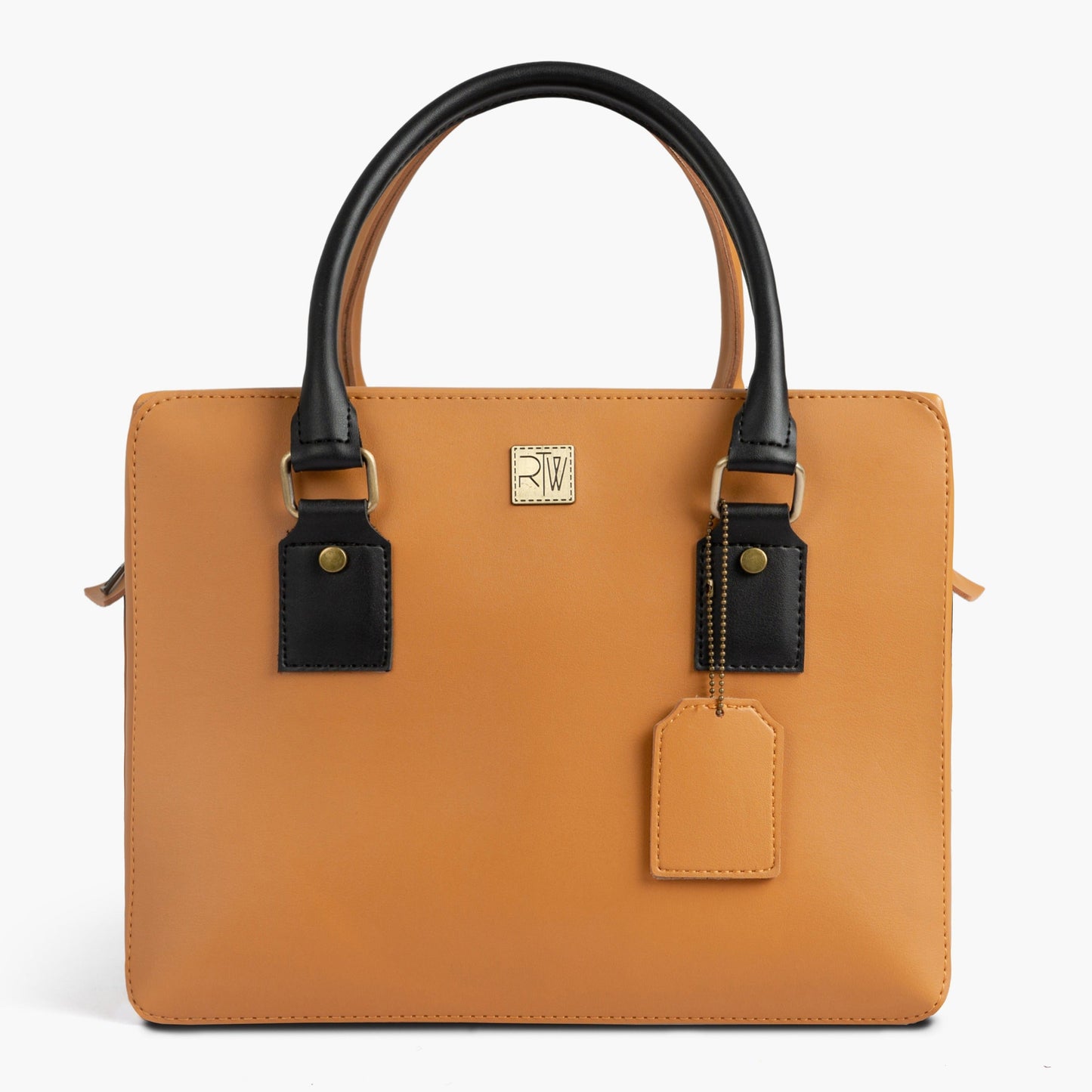 Buy Mini Duffle Bag - Mustard And Black in Pakistan