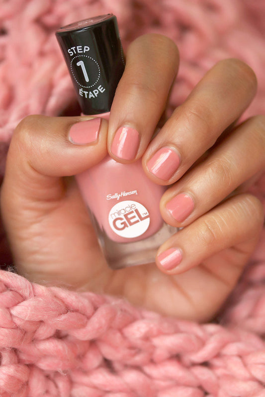 Buy Sally Hansan Miracle Gel Nail Polish - 244 Mauve in Pakistan