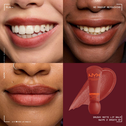 NYX Professional Makeup - Smushy Matte Lip Balm - Swipe 2 Smooth