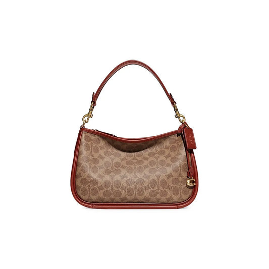 Buy Coach Cary Signature Canvas & Leather Crossbody Small Bag - Tan Rust in Pakistan