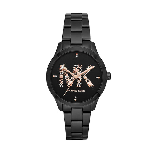 Buy Michael Kors Women’s Quartz Stainless Steel Black Dial 38mm Watch - MK6683 in Pakistan