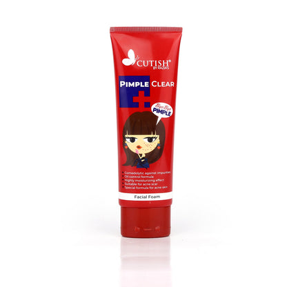Buy Cutish Pimple Clear Facial Foam Bye Bye Pimple in Pakistan