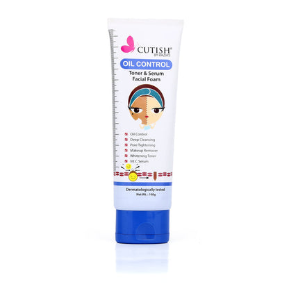 Buy Cutish Oil Control Toner & Serum Facial Foam in Pakistan
