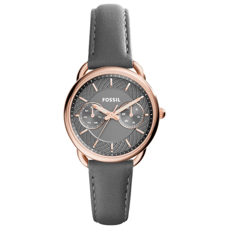 Buy Fossil Women's Quartz Grey Leather Strap Grey Dial 35mm Watch ES3913 in Pakistan
