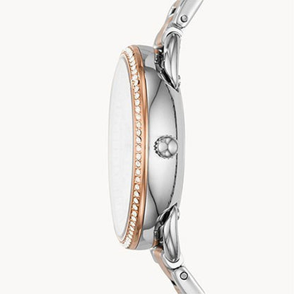Buy Fossil Women's Quartz Stainless Steel Silver Dial 35mm Watch ES4396 in Pakistan
