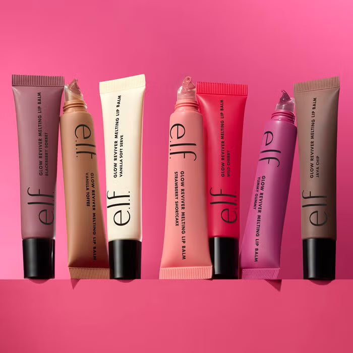 e.l.f - Glow Reviver Melting Lip Balm - Straw Berry Shortcake