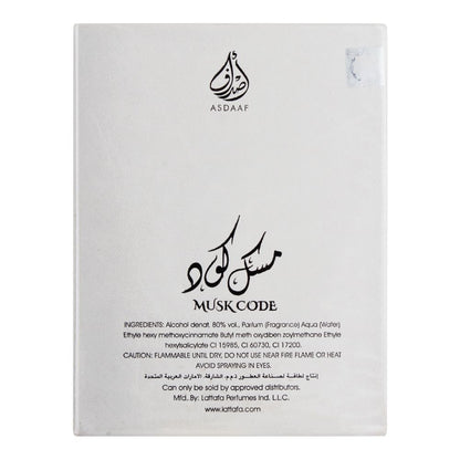 Buy Asdaaf Mix Musk Code Unisex - 100ml in Pakistan
