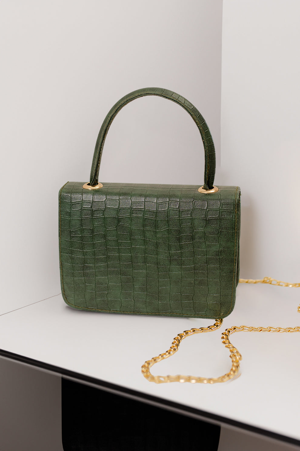 Buy Croco Shine Olive Green in Pakistan