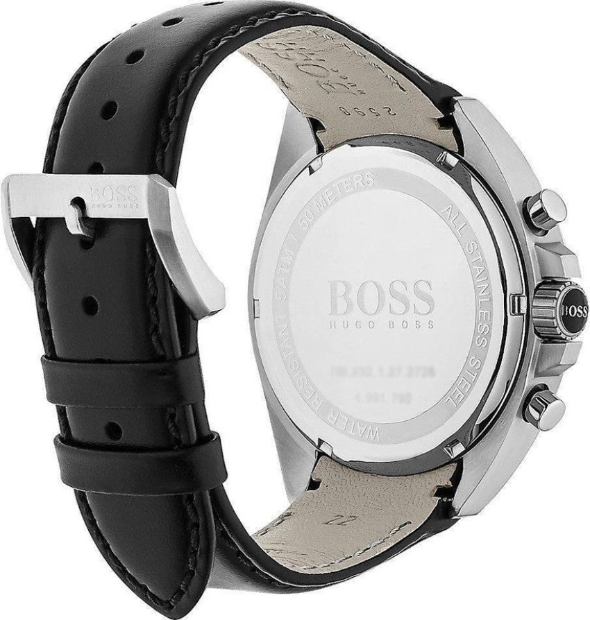 Buy Hugo Boss Drivers Blue Dial Black Leather Strap Watch for Men - 1513077 in Pakistan