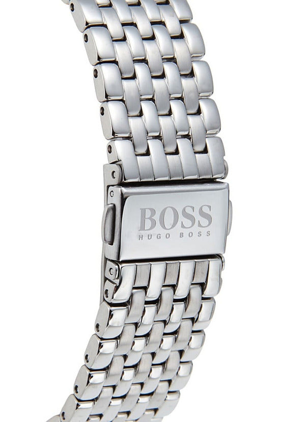Buy Hugo Boss Men’s Chronograph Quartz Stainless Steel Blue Dial 44mm Watch 1513653 in Pakistan