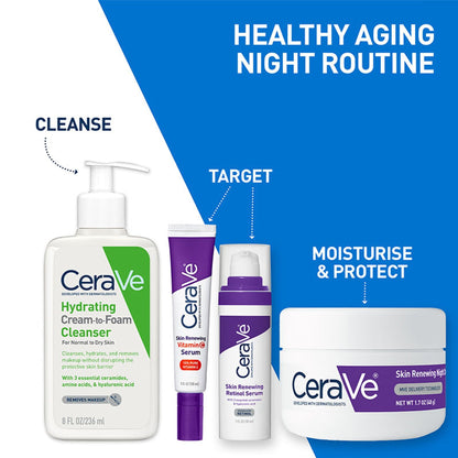 CeraVe Skin Renewing Vitamin C Tube Serum, 30ml