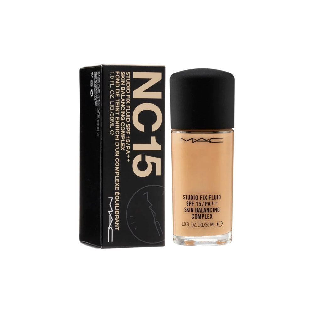 Mac Studio Fix Fluid SPF 15 24HR Matte Foundation + Oil Control-NC 20