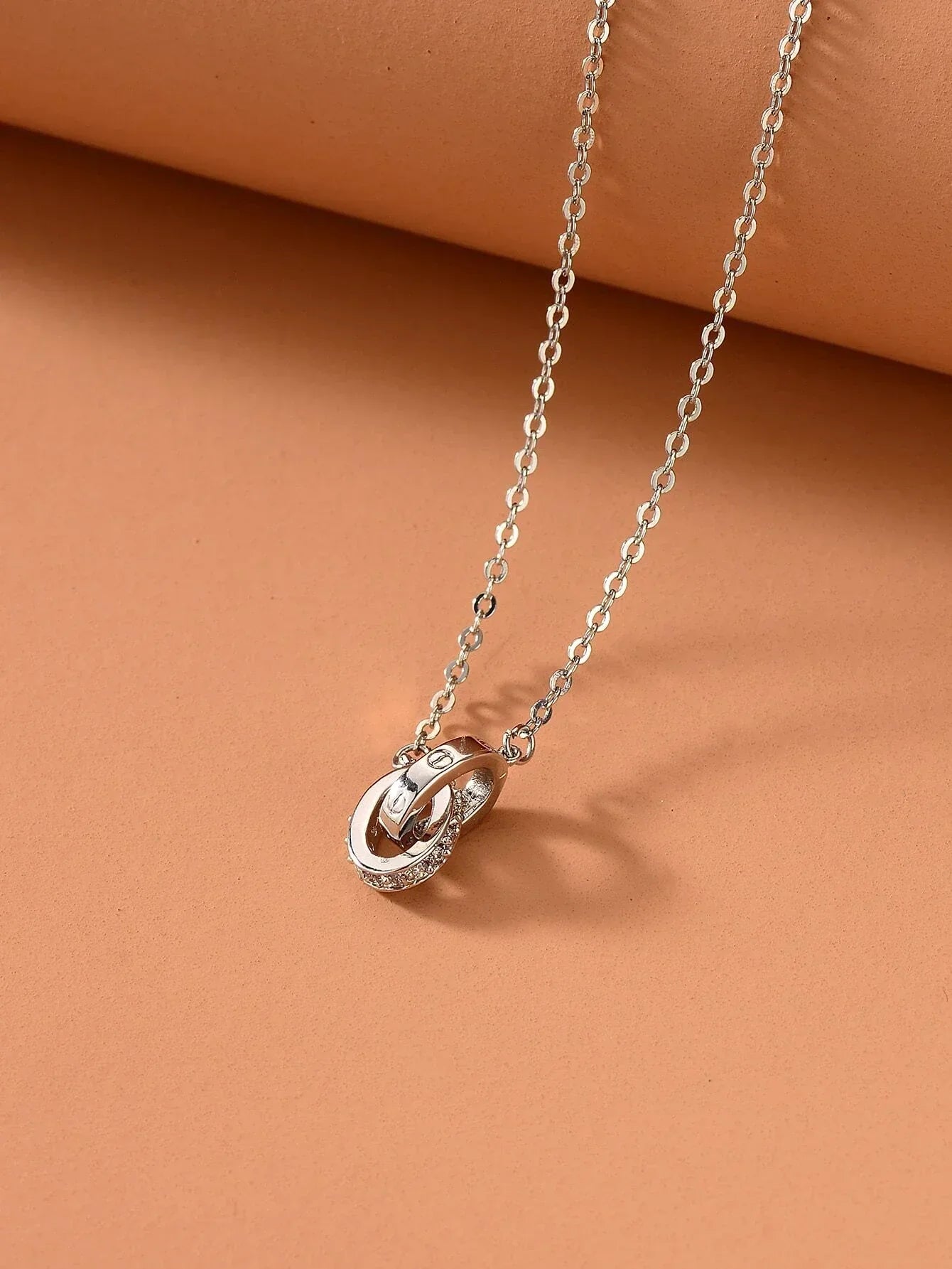 Buy Shein Ring Pendant Necklace in Pakistan