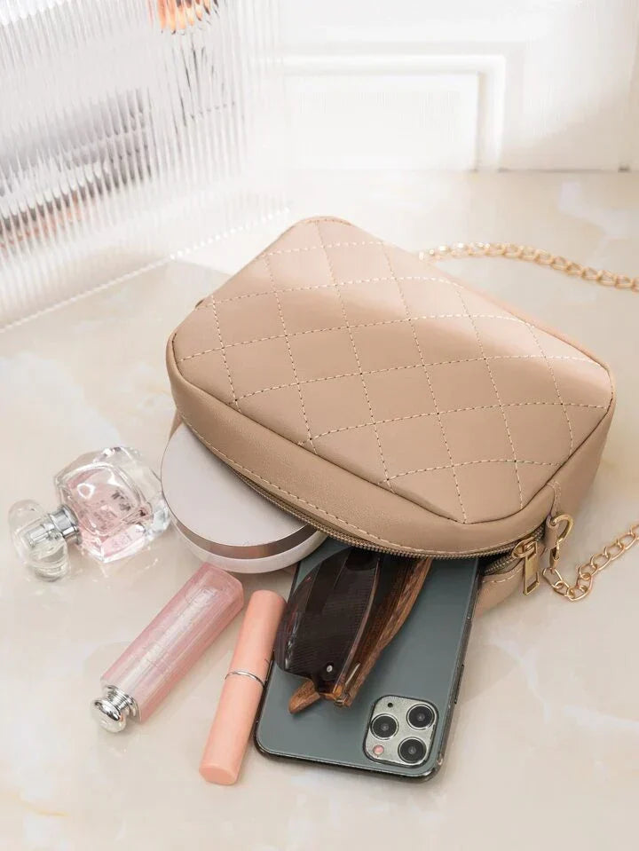 Buy Urban Chic Crossbody Bag - Beige in Pakistan
