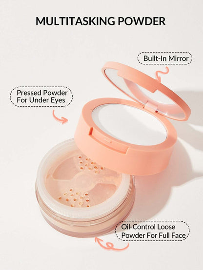 Sheglam Insta-Ready Face & Under Eye Setting Powder Duo