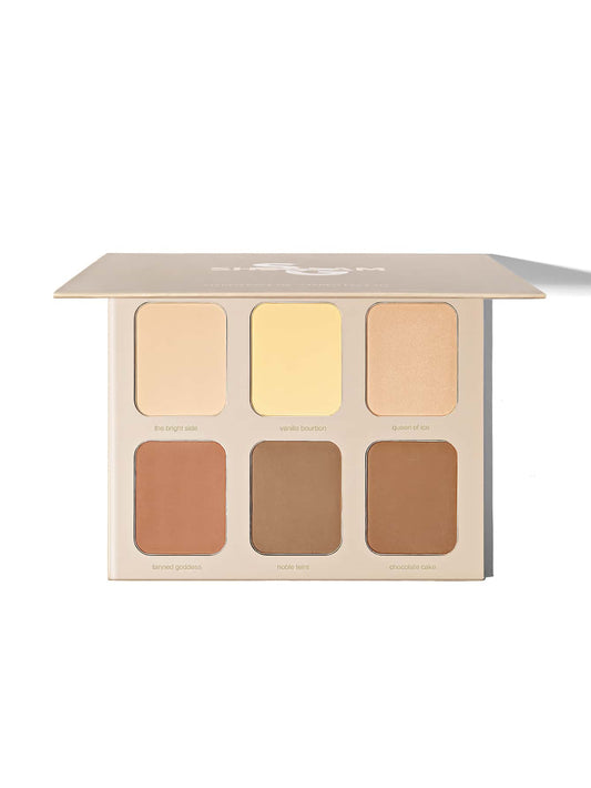 Buy SHEGLAM Stereo Face Six-color Cosmetic Disc-502 Nude in Pakistan