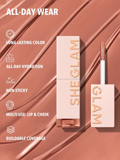 SHEGLAM Take A Hint Lip Tint-Birthday Lips